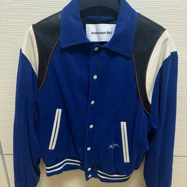 [BUNJANG] Andersson Bell Corduroy Varsity Jacket / 앤더슨벨 코듀로이 바시티 자켓