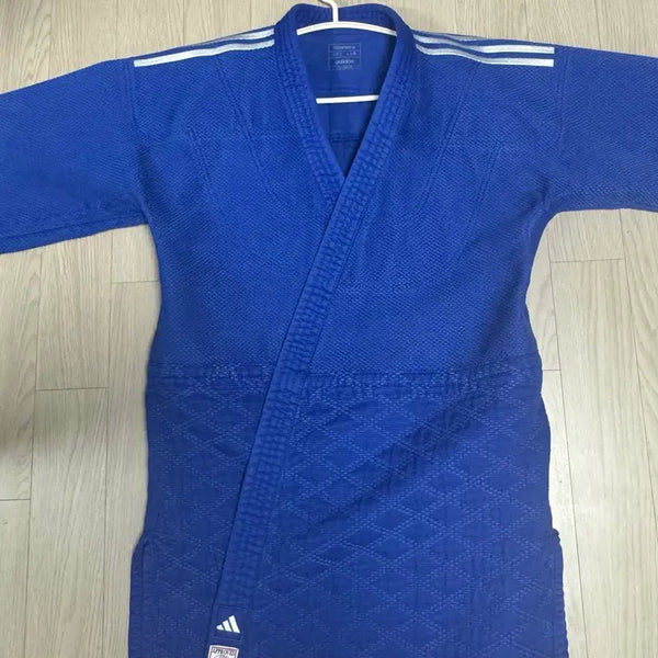 [BUNJANG] Adidas Champion 3 Judo Uniform Blue / 아디다스 유도복 챔피언3 청색