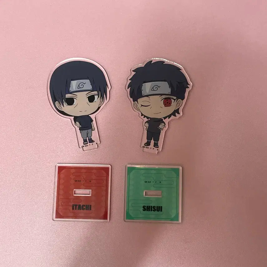[BUNJANG] Naruto Itachi Shisui TsunaGyuuto Acrylic Stand Bundle Set / 일괄) 나루토 이타치 시스이 츠나귯토 아크릴 스탠드