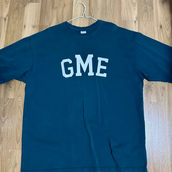 [BUNJANG] GME Logo Green Short Sleeve T-Shirt 2XL / GME 반팔 2XL