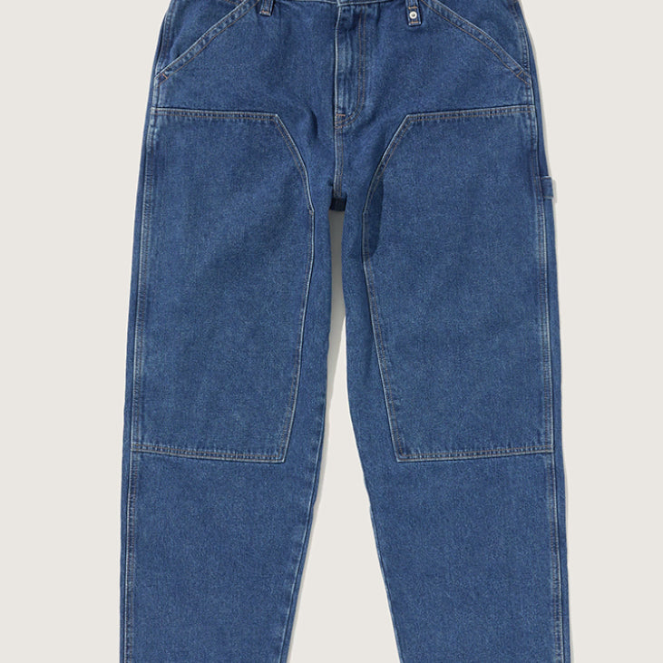[BUNJANG] PLAC X M.oam Factory Step K30 Mid Blue Carpenter Denim Jeans / [M] oam.factory X PLAC 스텝 K30 미드 블루