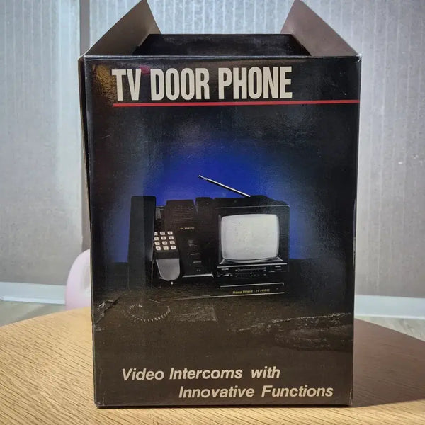 [BUNJANG] Retro Vintage Homefriend TV Telephone (Full Set with Box & Manual) / S급 새제품] 레트로 빈티지 우주 홈프렌드 TV 전화기 (박스풀셋/설명서/화면작동확인)경비실티비