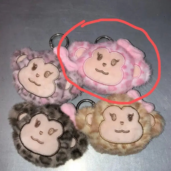 [BUNJANG] My Fav Archive Monkey Keyring Pink / [새상품] 마이페이브아카이브 마페아 몽키 키링 핑크