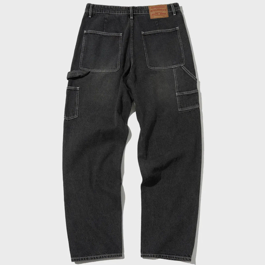 [BUNJANG] Outstanding Loose Fit Carpenter Denim / [S] 아웃스탠딩 루즈핏 카펜터 데님
