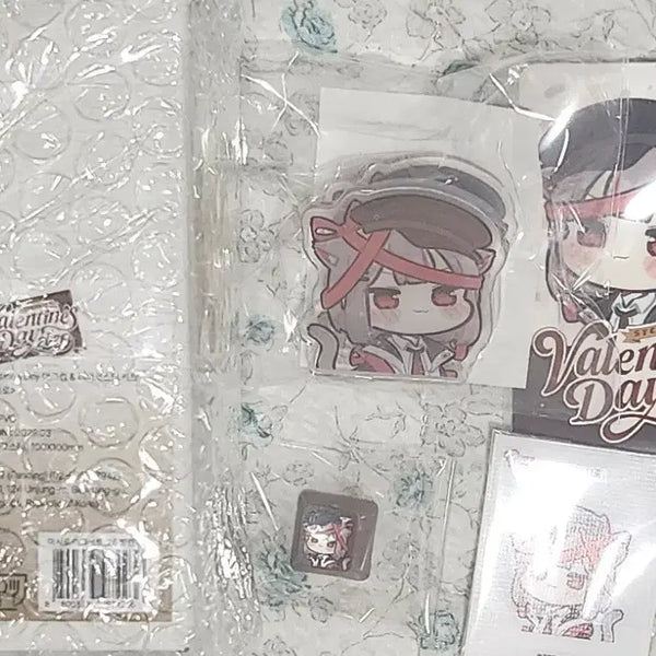 [BUNJANG] Stellive Nene Komashiro Valentine Mug Cup Set, Keycap, Sticker Set / 스텔라이브 네네코마시로 발렌타인 머그컵 세트,키캡,띠부띠부씰