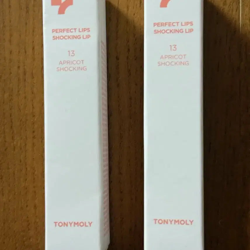 [BUNJANG] Tonymoly Perfect Lips Shocking Lip #13 Apricot Shocking (Sealed) / (미개봉.새상품) 토니모리 퍼펙트립스 쇼킹립 13호 애프리콧 쇼킹