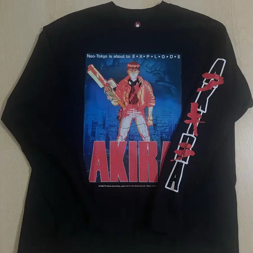 [BUNJANG] Akira Long Sleeve T-shirt / 아키라 롱슬리브 긴팔티 스웻