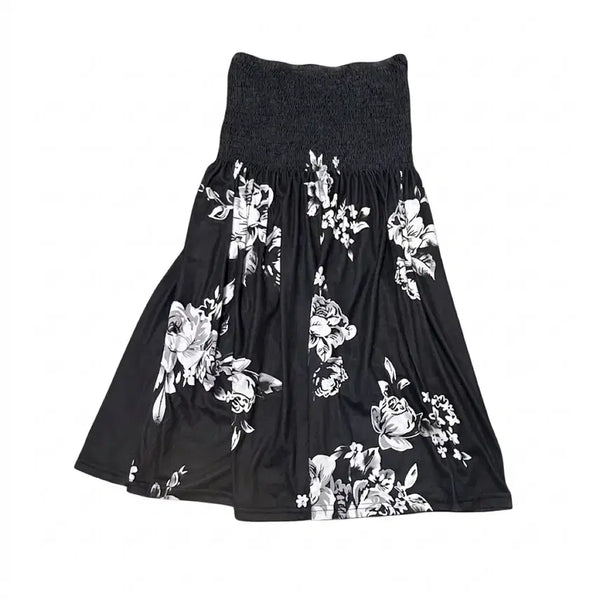 [BUNJANG] Vintage Floral Midi Skirt / 빈티지 플로럴 미디 스커트