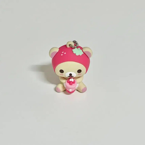 [BUNJANG] Rilakkuma Korilakkuma Ediya Keyring / 코리락쿠마 리락쿠마 이디야 키링