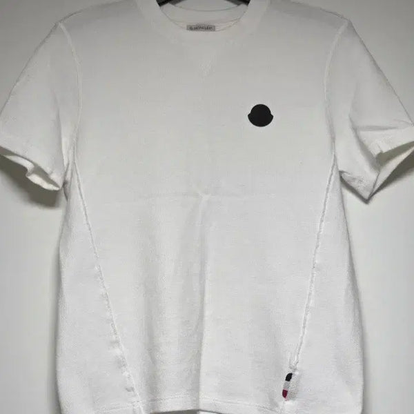 [BUNJANG] Moncler White Knit M Size / [정품] 몽클레어 화이트 니트 M 사이즈