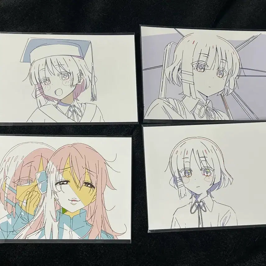 [BUNJANG] Bocchi the Rock! Hitori Gotoh & Ryo Yamada Original Drawing Postcard Bundle Set / 봇치더락 봇치더록 고토 히토리 야마다 료 원화 엽서 일괄