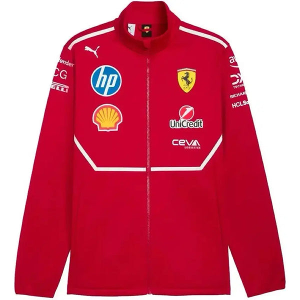 [BUNJANG] Puma Ferrari 2025 Softshell Jacket / 푸마 페라리 2025 소프트쉘 자켓