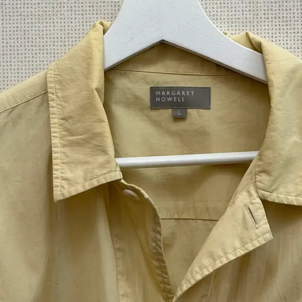 [BUNJANG] Margaret Howell Yellow Short-Sleeve Shirt / 마가렛호웰 반팔셔츠 엘로우