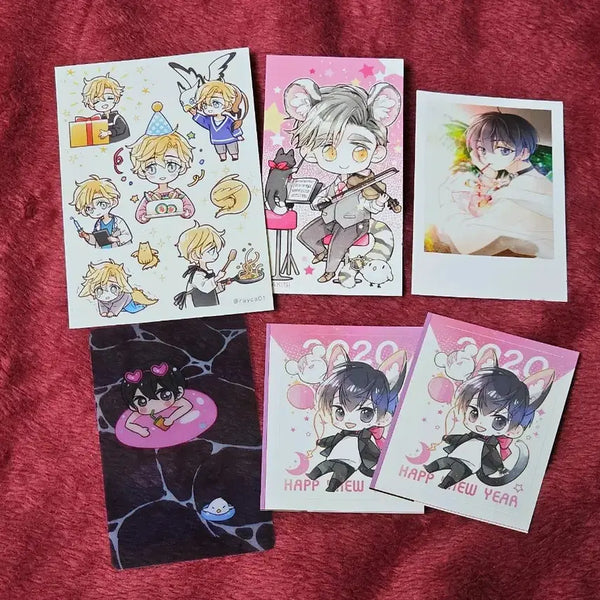 [BUNJANG] My S-Class Stickers & Photocard Bundle Set / 내스급 스티커, 포카