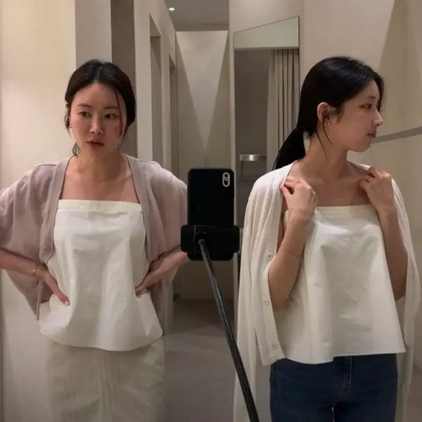 [BUNJANG] Sie Pia Sleeveless Top / 시에 sie 피아 슬리브리스