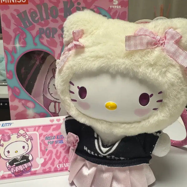 [BUNJANG] Miniso Hello Kitty Pop Star Plush Doll / 미니소 헬로키티 팝스타 인형 키부부