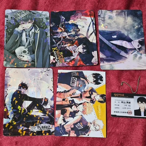 [BUNJANG] Haikyuu!! Kageyama Tobio Postcard Set + Student ID / 하이큐 카게야마 엽서세트+학생증