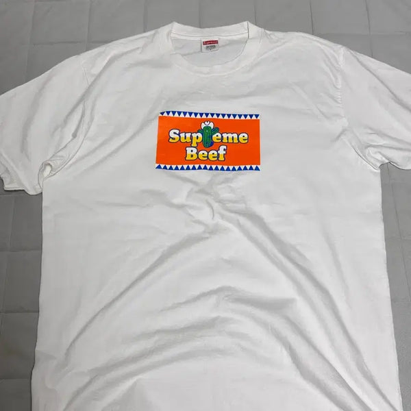 [BUNJANG] Supreme Cactus Plant Flea Market Short Sleeve T-Shirt L White / 슈프림 비프 반팔 티셔츠 선인장 L 화이트
