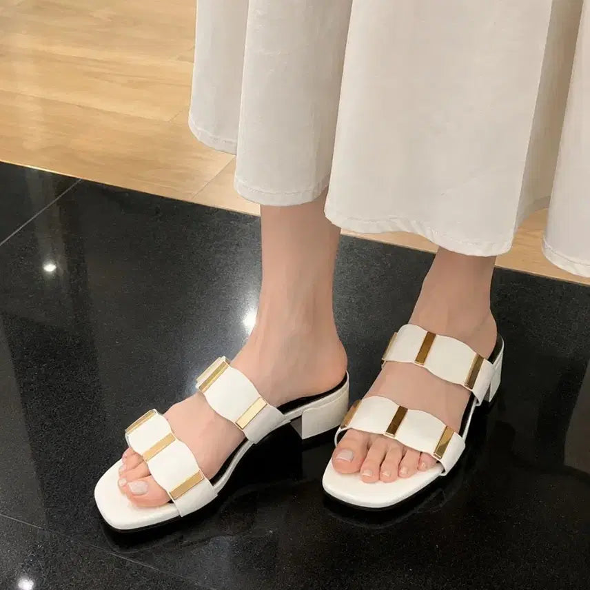 [BUNJANG] Sera Sandals Slippers Size 235 / 실착1회.세라 샌들 슬리퍼 235사이즈