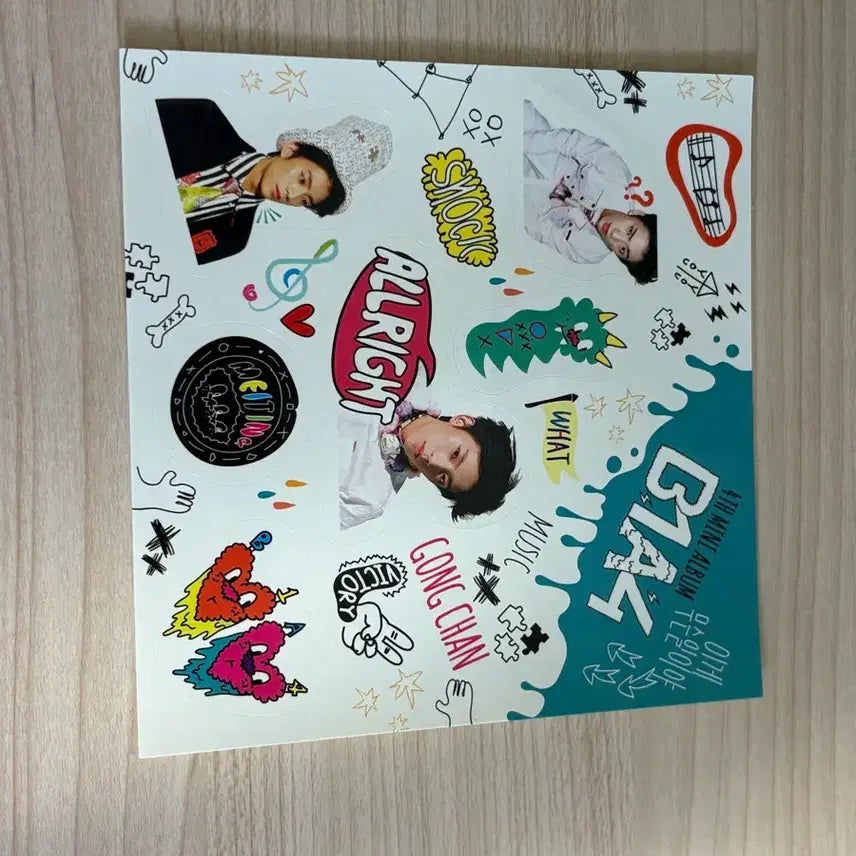 [BUNJANG] B1A4 'What's Going On?' Album Gongchan Sticker / B1A4 이게무슨일이야 앨범 공찬 스티커 판매