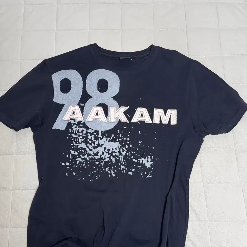 [BUNJANG] Arkham 98 Short Sleeve T-Shirt Navy / 아캄 98 반팔 티셔츠 네이비