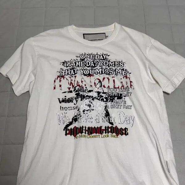 [BUNJANG] The Vinyl House Short Sleeve T-Shirt White M / 더바이닐하우스 반팔 티셔츠 M 화이트
