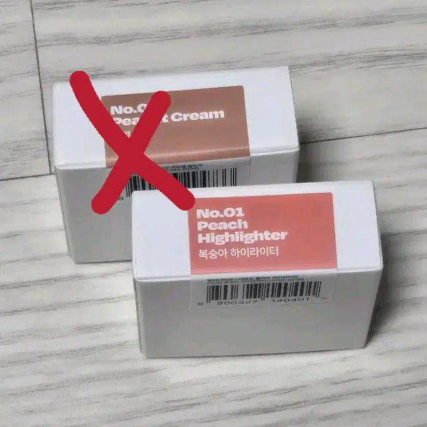 [BUNJANG] Alternative Stereo Peach Highlighter / 얼터너티브스테레오 복숭아 하이라이터
