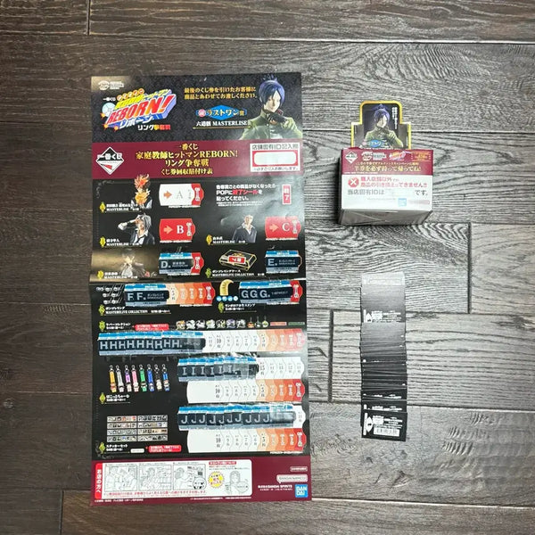 [BUNJANG] Reborn! - Ichiban Kuji Promotional Display Board / 가정교사 히트맨 리본 제일복권 A상 B상 C상 D상 E상 F상 적힌 판촉물