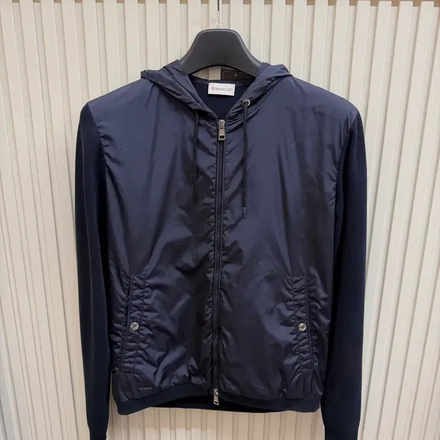 [BUNJANG] Moncler Knit Windbreaker Jacket (M) / [M] 몽클레어 니트 바람막이