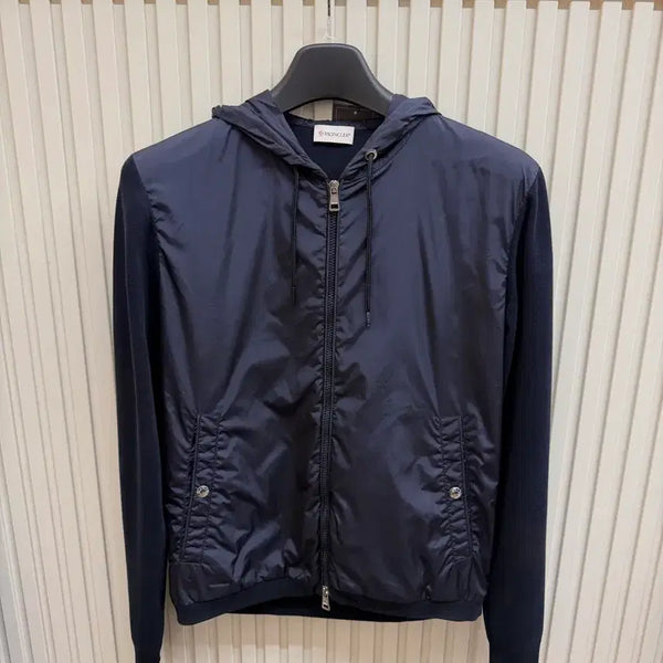 [BUNJANG] Moncler Knit Windbreaker Jacket (M) / [M] 몽클레어 니트 바람막이
