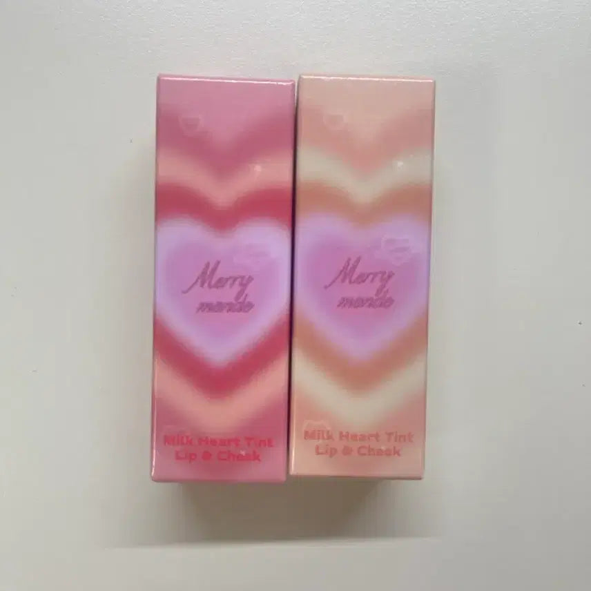 [BUNJANG] Merry Monde Milk Tint 05 Apple Milk 06 Mango Milk / 메리몽드 밀크하트틴트 05애플밀크06망고밀크