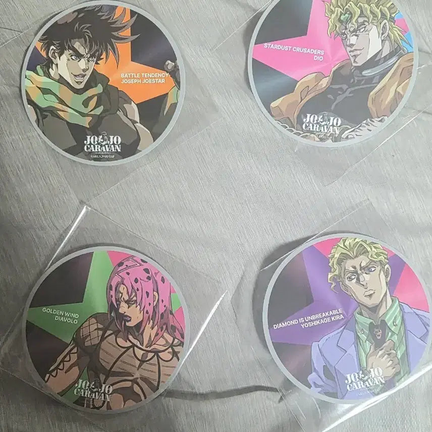 [BUNJANG] JoJo Caravan Joseph, DIO, Diavolo, Kira Bundle Set / 죠죠 카라반 특전 일괄