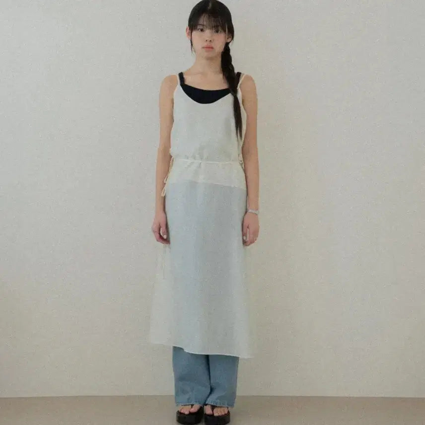 [BUNJANG] The Hera Shell Layered Dress / 더 히어 쉘 레이어드 원피스