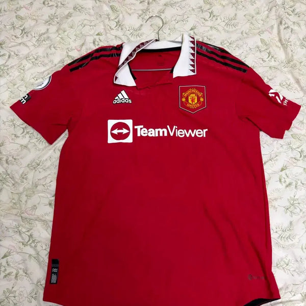 [BUNJANG] Manchester United 22-23 Home Authentic Bruno Fernandes #8 L / 22-23 맨체스터 유나이티드 홈 어센틱 해외 L No.8 브루노 페르난데스 팝니다