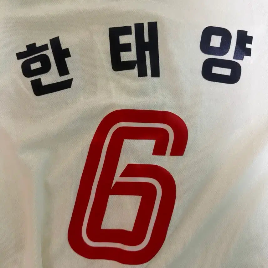 [BUNJANG] Lotte Giants Han Tae-yang Authentic Jersey 95 / 롯데 자이언츠 한태양 어센틱 유니폼 95 양도