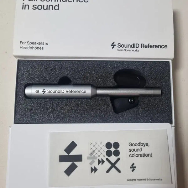 [BUNJANG] Sonarworks SoundID Reference Measurement Microphone / 소나웍스 SoundID Reference