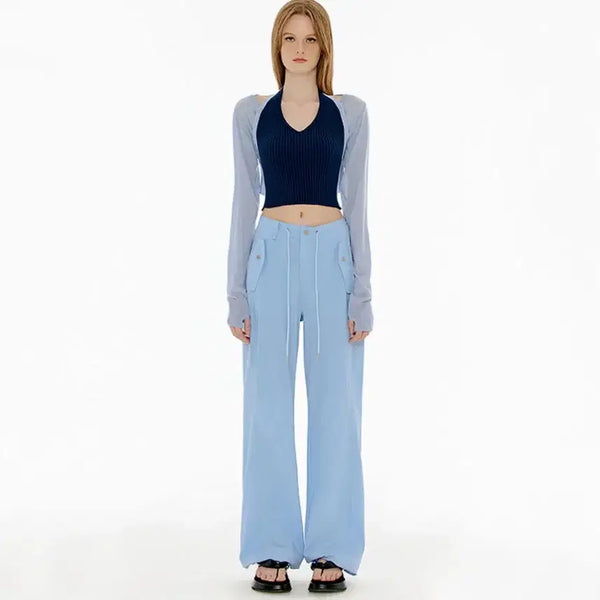 [BUNJANG] YOOZ Easy String Cargo Pants / 유즈 이지 스트링 카고 팬츠