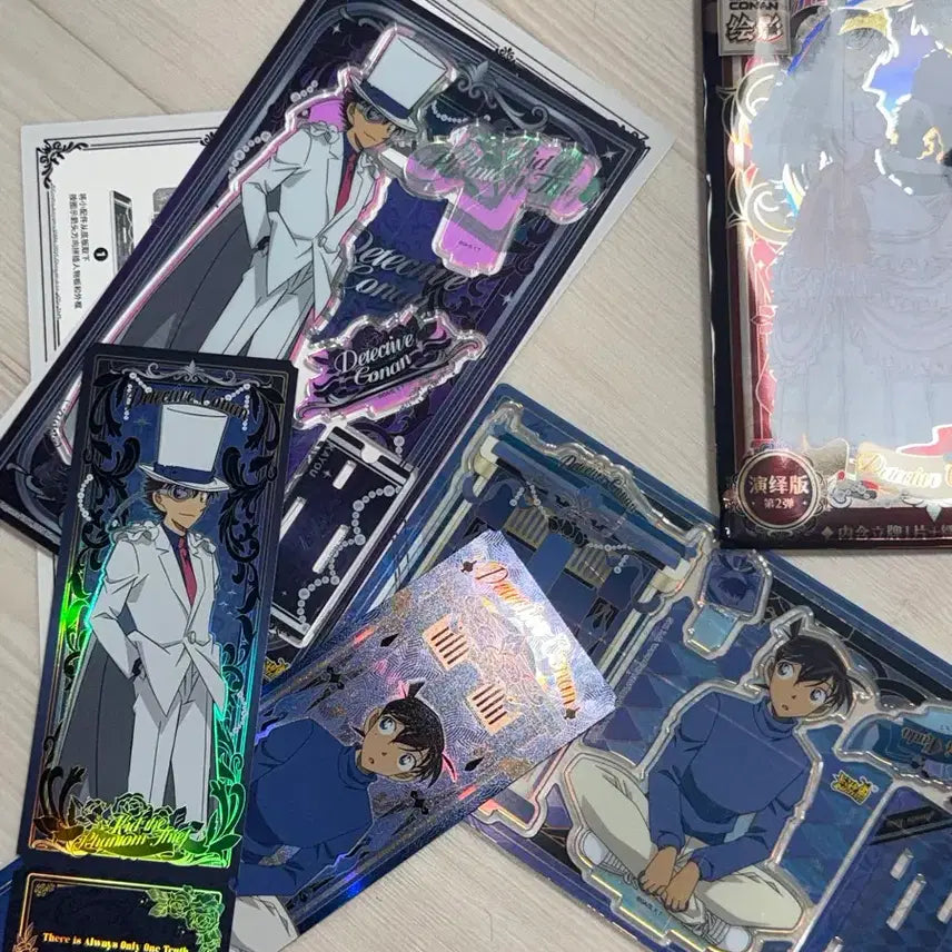 [BUNJANG] Detective Conan Kid the Phantom Thief & Shinichi Kudo Acrylic Stand Bundle Set / 괴도키드 남도일 아크릴 일괄