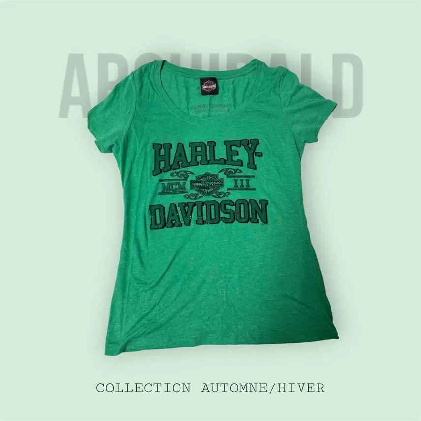 [BUNJANG] Harley-Davidson Women's Short Sleeve T-Shirt / 할리데이비슨 여성 반팔티셔츠