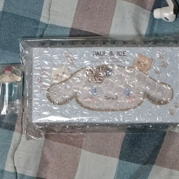 [BUNJANG] Sanrio Paul & Joe x Cinnamoroll Palette & Soda Gacha Keychain Bundle Set / 산리오 폴앤조X시나모롤 팔레트 , 시나모롤 소다 가챠 키링 일괄