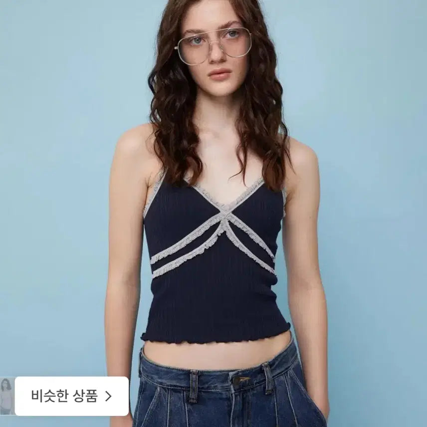[BUNJANG] Headment Double Lace Camisole / 헤더먼트 더블 레이스 카미솔