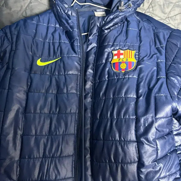 [BUNJANG] FC Barcelona Lightweight Padded Jacket / fc바르셀로나 경량패딩