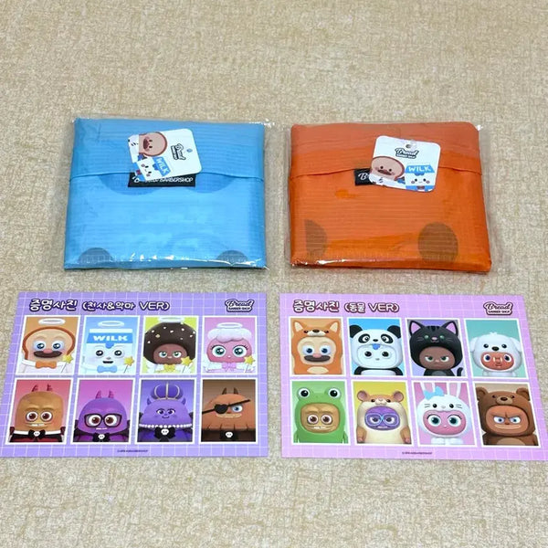 [BUNJANG] Bread Barber Shop Reusable Bag & ID Photo Stickers / 브레드이발소 리유저블백 증명사진 스티커