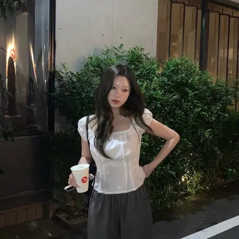 [BUNJANG] LEBLANC Daniel Blouse / 리브아워 다니엘 블라우스
