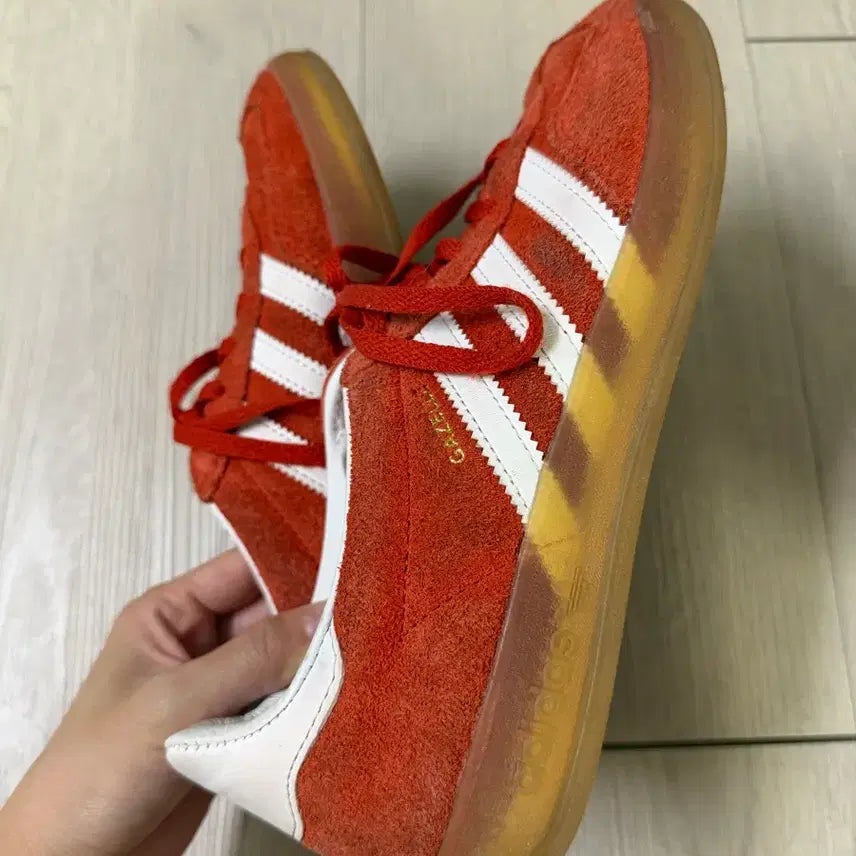 [BUNJANG] Adidas Gazelle Indoor Orange 240 / 아디다스 가젤 인도어 오렌지 240