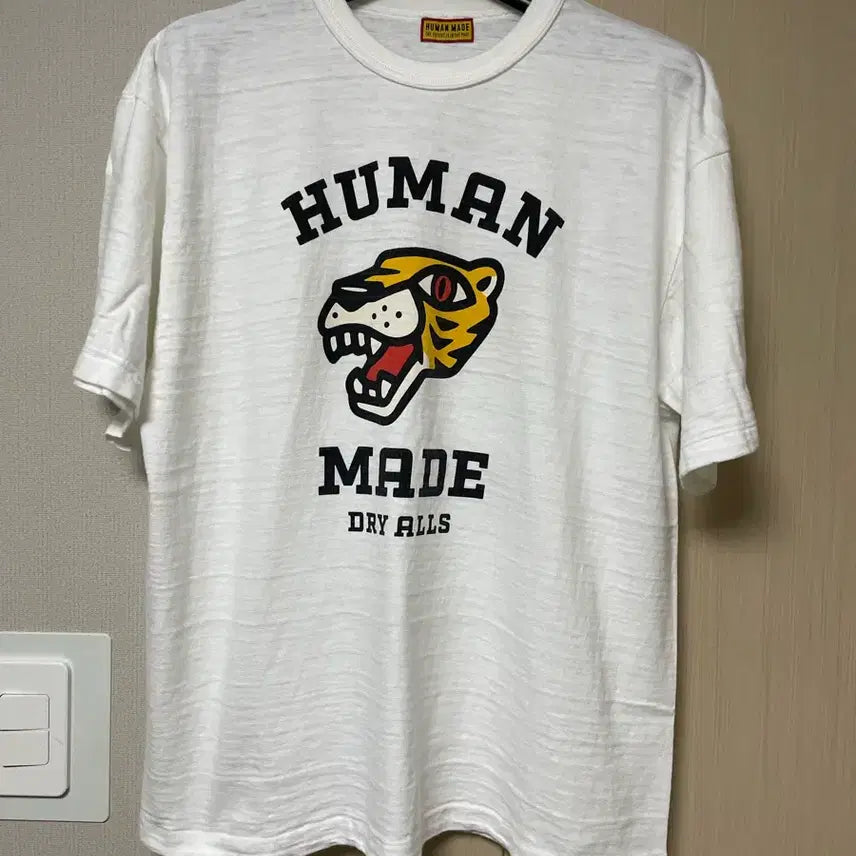 [BUNJANG] Human Made Short Sleeve T-Shirt White XL / 휴먼메이드 반팔 티셔츠 2XL