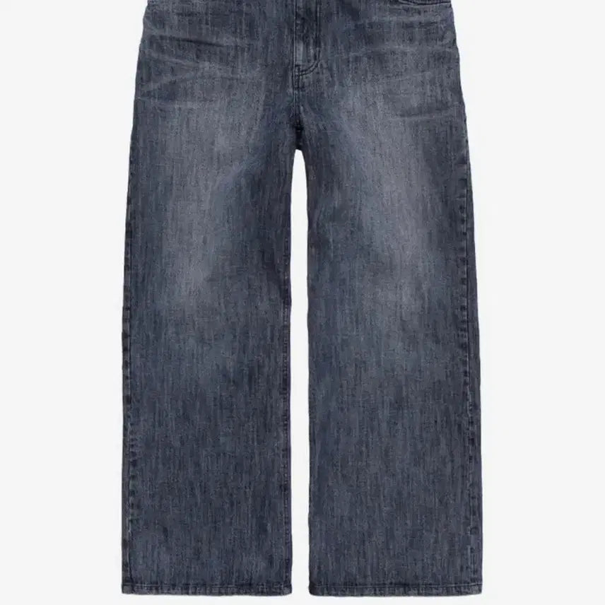 [BUNJANG] Politeu Age Gosima Denim Pants Washed Mid Indigo / 폴리테루 에이지드 고시마 데님 팬츠 워시드 미드 인디고 4