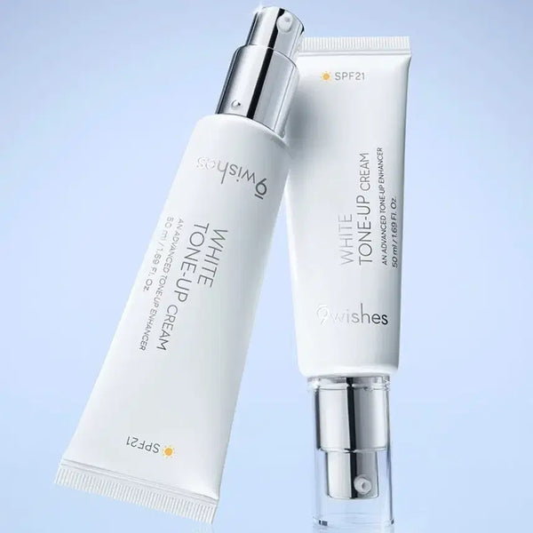 [BUNJANG] Nine Wishes Vegan White Tone-Up Cream SPF21 (Sealed) / 미개봉/나인위시스 톤업 크림
