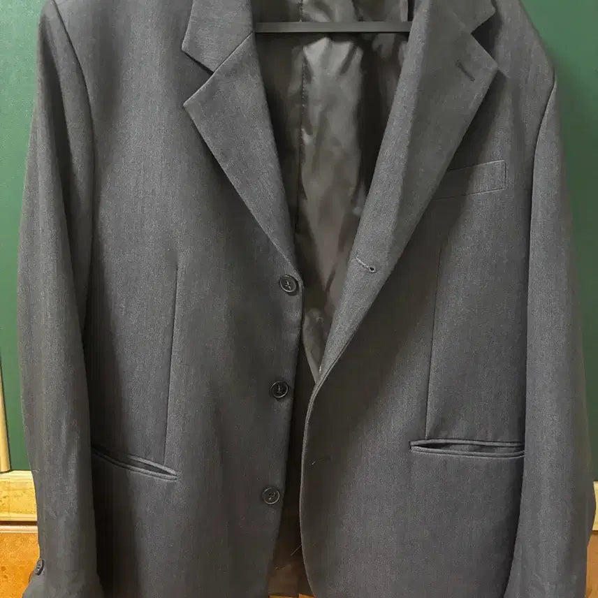 [BUNJANG] Charcoal Suit Jacket / 차콜 정장자켓