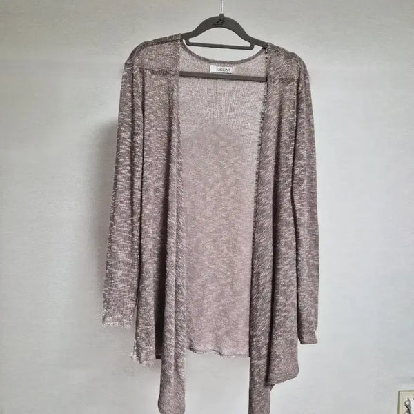 [BUNJANG] Volcom Asymmetrical Hem Knit Cardigan / 볼컴 니트 언발 가디건 S (55-66)